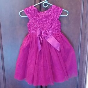 Sparkling Magenta Children's 6 Jona Michelle Dress
